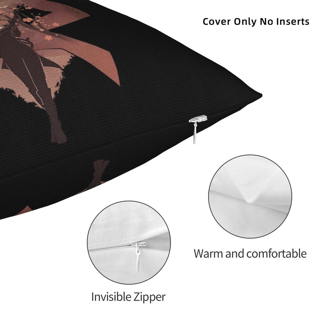 Maelle Clair Obscur Expedition 33 Pillowcase Printing Polyester Cushion Cover Gift Pillow Case Cover Home 18''