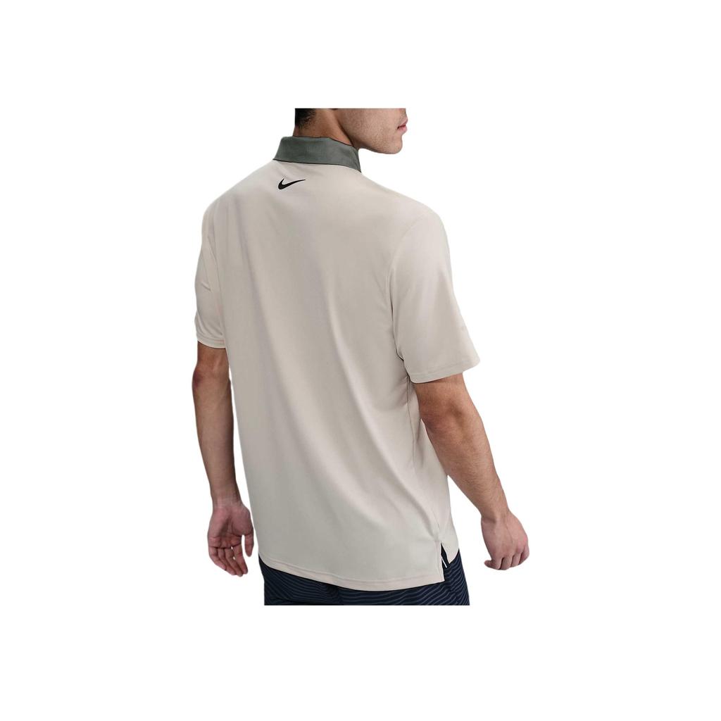 Nike Dri-Fit Swoosh Tour Fashion Versatile Comfortable Short Sleeve Polo Shirt Men Polo Shirts Off-White FZ7502-104
