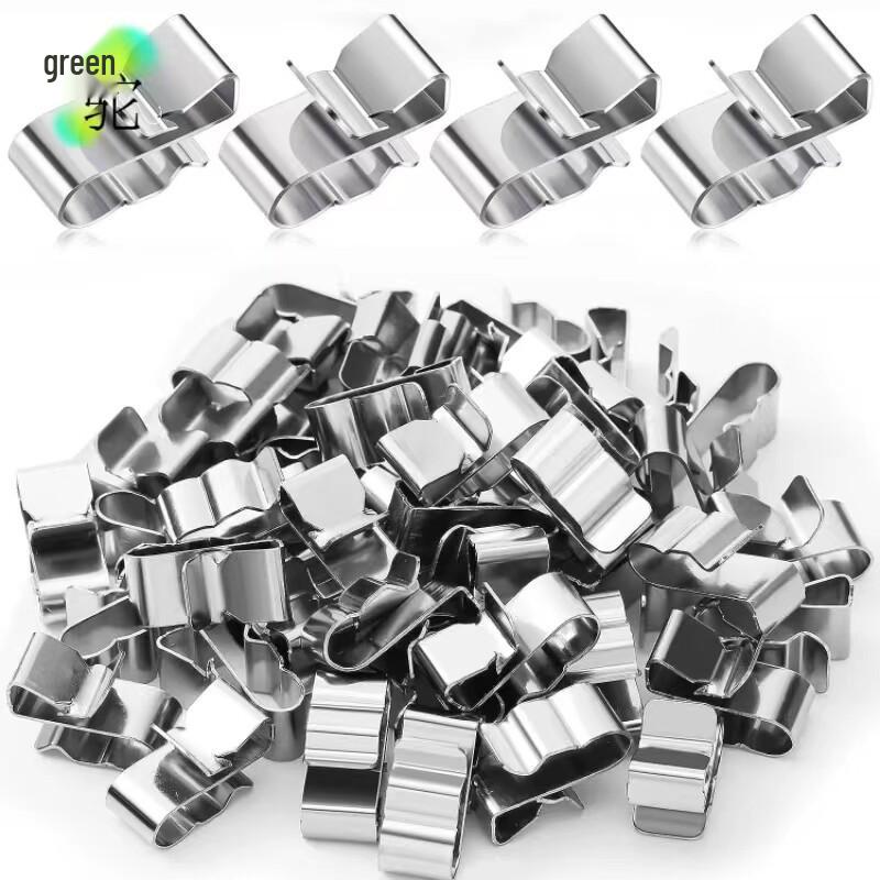 Stainless Steel 4 Sq. Photovoltaic Panel Wire Clamp for Solar Modules