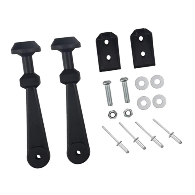 Outdoor Sports Hood Strap Panel Latch Kit High Performance Metal Repair Replacement for Snowmobile 622304