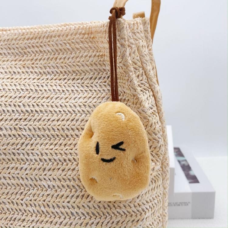 Set mit 10 handgefertigten Miniatur-Kartoffel-Schlüsselanhängern und Ansteckern, vielseitiger Schlüsselhalter für trendbewusste Personen