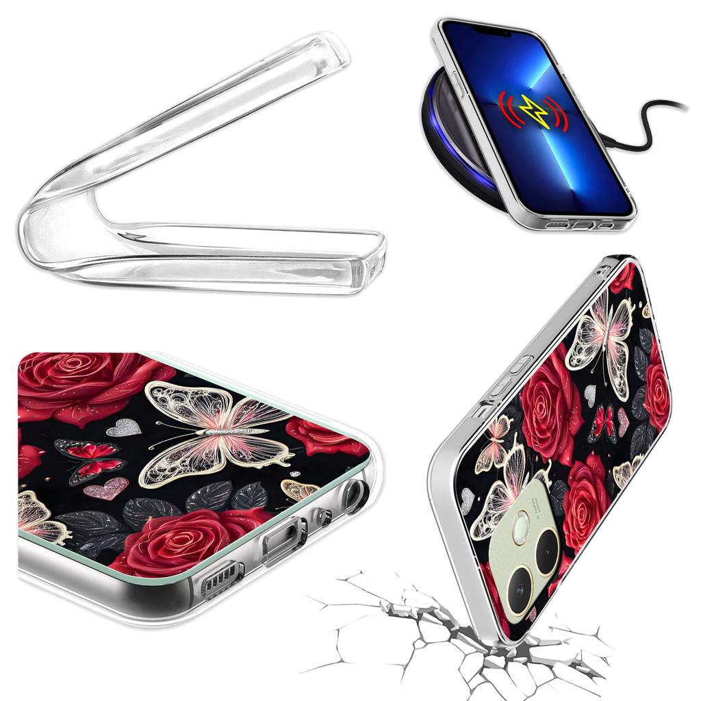 Etui Do Oppo A5 Pro Obudowa Foto Case Plecki Grafika Motyle + Szkło 9H