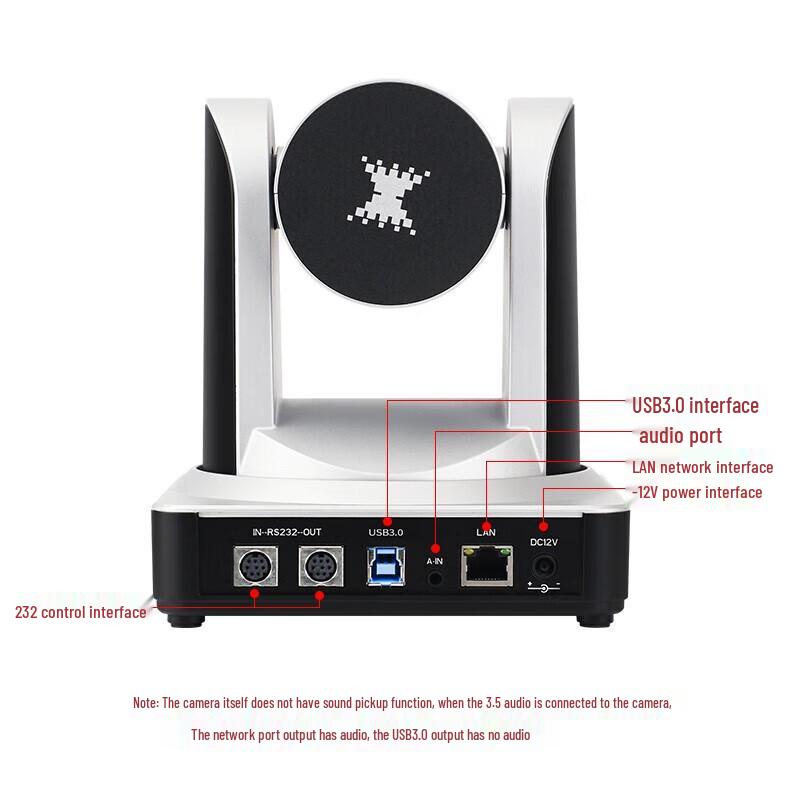 TCHD TC-980S-USB 1080P HD PTZ Video Conference Camera with 12x Zoom