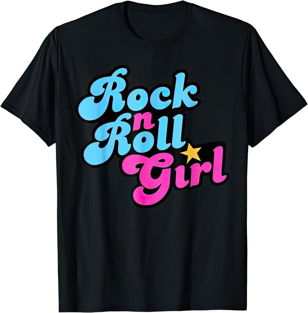 Rock N Roll Girl Music Heavy Metal Punk Rock Music Lover Gift T Shirt