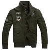 Höst Nytt Air Force One Plus Size Jacka Herr Casual Broderad Flygjacka Verktygsjacka
