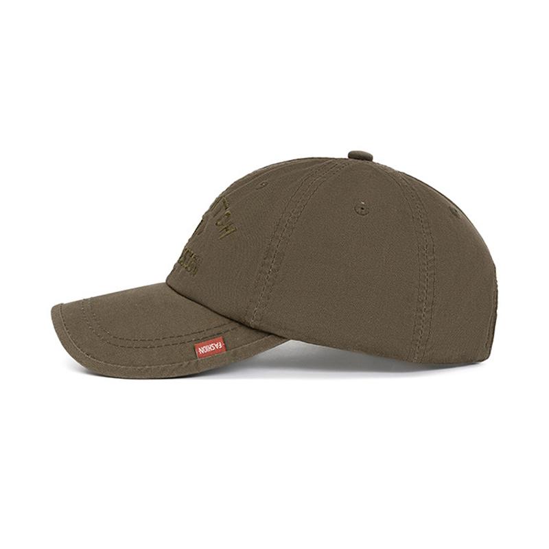 Cotton Baseball Cap Men's Spring Summer Sunshade Youth Outdoor Sun Cap