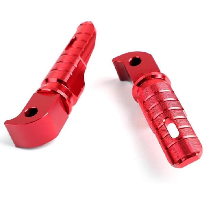 Foot Pedals Rear Foot Pegs Fit for Yamaha FZ1 FZ6 FZ07 FZ8 FZ09 FZ10 YZF R3 R25 NMAX 155/125 Motorcycle Accessories Parts (Color : Gold)