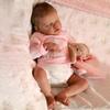 18-inch Reborn Twin A Simulation Baby Doll - Cute Realistic Infant Model