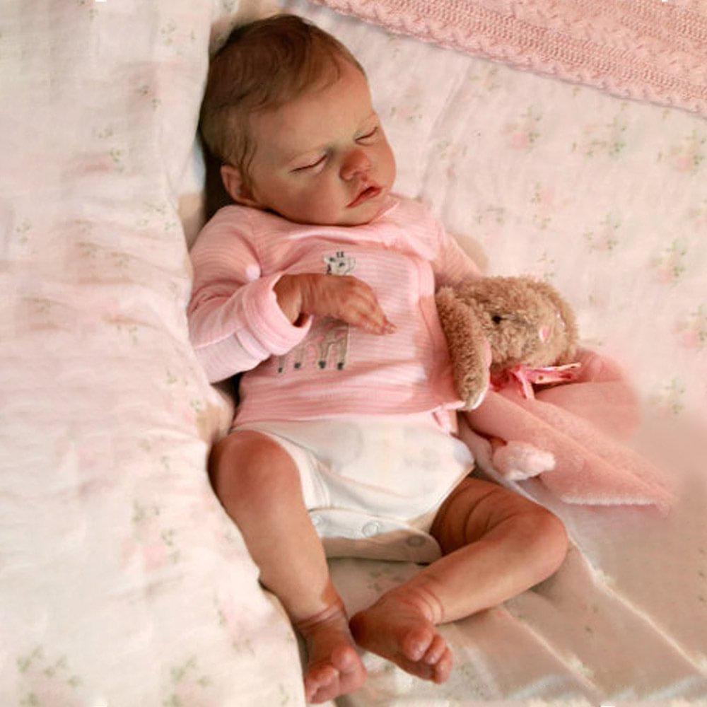 18-inch Reborn Twin A Simulation Baby Doll - Cute Realistic Infant Model
