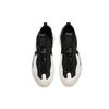 ANTA Men's AT91 Low Top Bungee Lace Platform Casual Sneakers Off White Black 112138019A-2
