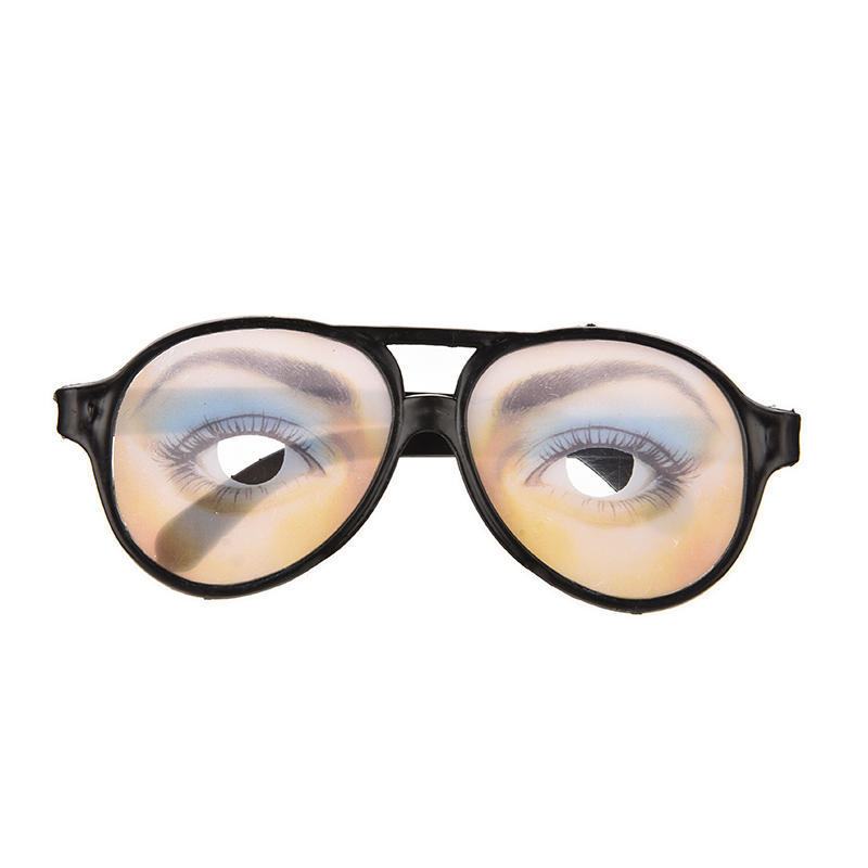 Funky Funny Glasses Christmas Halloween Joke Gift Ideal Secret Santa Present Wonky Eyes