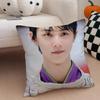 figure skating HHanyu Yuzuru Cushion Cover Throw Pillow Cover Hidden Button Durable Polyester Chair Cushion