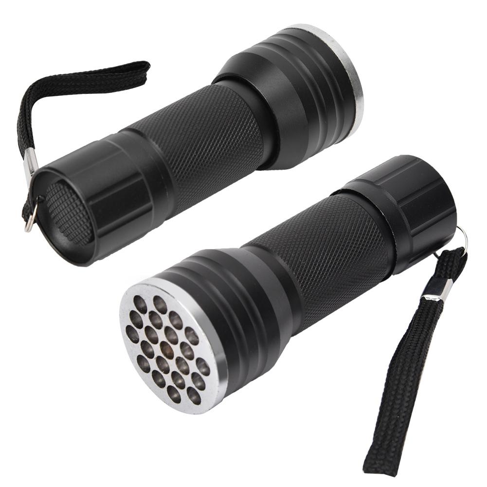 Mobile Phone Repair LED Flashlight UV Glue Curing Ultra Violet Light 21 Lamp Beads