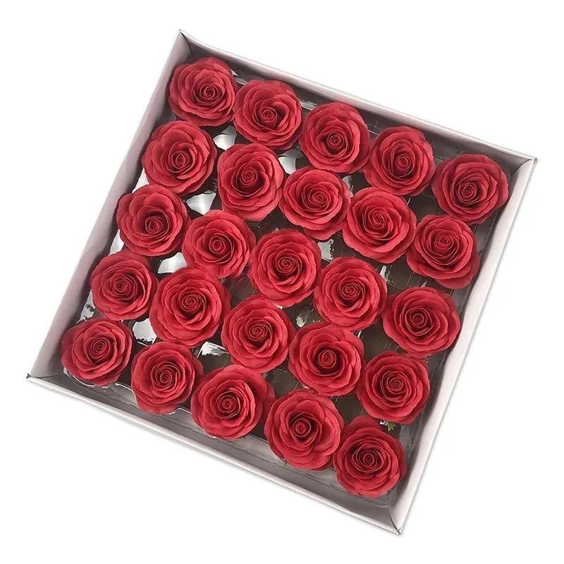 Soap Rose Flowers Gift Box for Valentine’s Day Mother’s Day WeddingAnniversary Occasions Elegant Floral Design Luxury Soap Roses