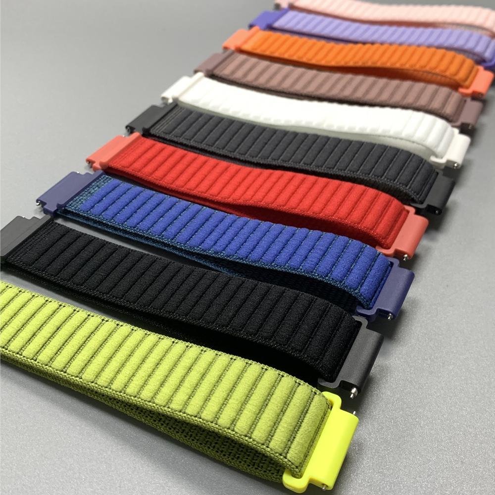 Nylonowy Pasek Pętlowy 22mm Do SUUNTO 9 Peak DLC/PRO 9 5 PEAK RUN VERTICAL OCEAN Oddychające Paski Do COROS PACE Pro Zamienny Bransoleta