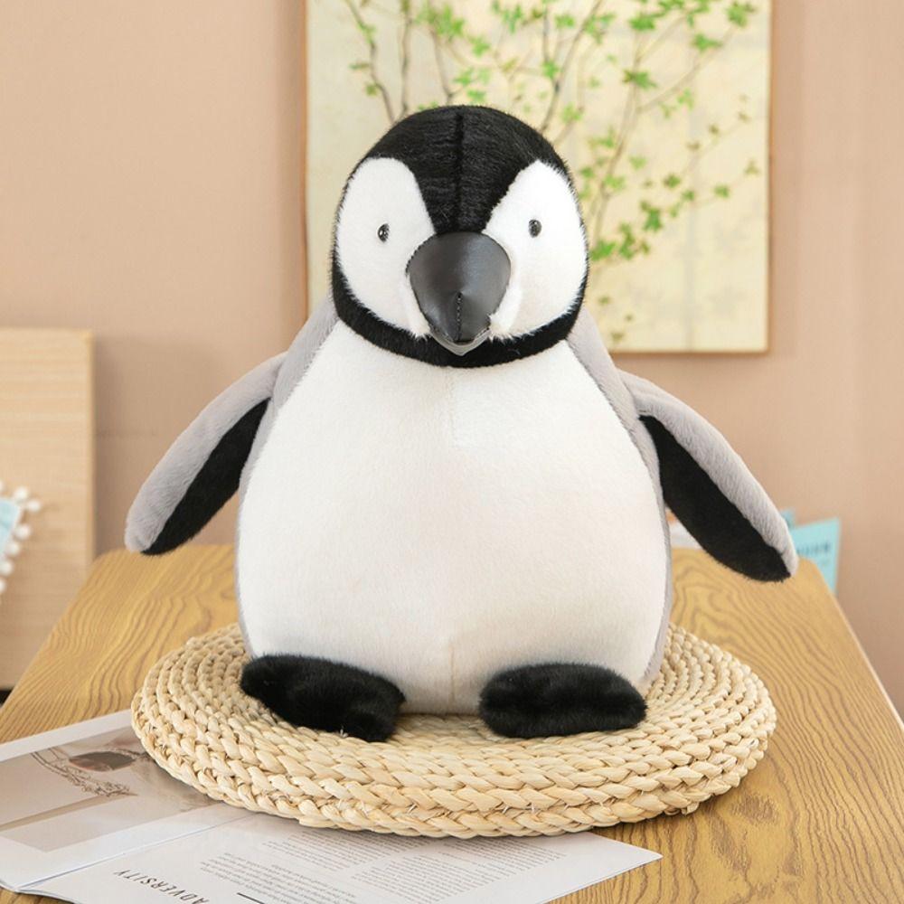 Fluffy Simulation Penguin Plush Toy Soft Penguin Plush Doll Penguin Doll Stuffed Toy  Kids Gifts
