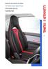 202426 Wuling Hongguang Mini Macaron Full-Coverage Seat Cushion - Modified Interior Car Seat Cover.