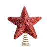 1PC Glittered Tree Topper Diamond Dust Star Decor Foam Christmas Star Holiday Tree Topper