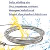 Probe Type Thermocouple K/E Stainless Steel Shielded Wire Thermal Resistance Rod Measuring Wire Temperature Sensor