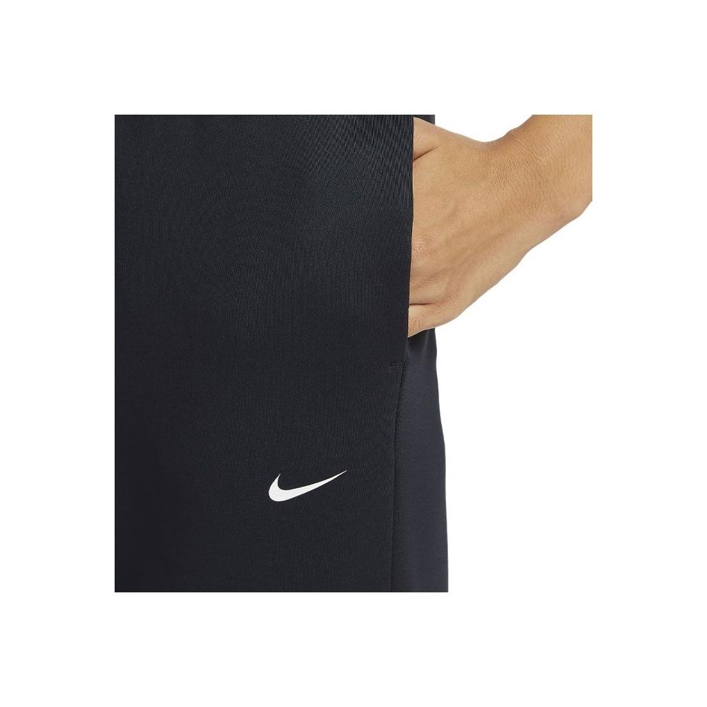 Nike Solid Color Logo Drawstring Knit Sweatpants Women Bottoms Black FB5432-010