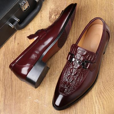 Business Shoes Men Oxford Leather Suit Shoes Men Italian Formal Dress