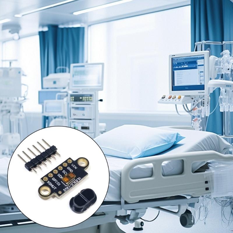 VL53L1X Time of Flight Sensoring Low Power Consumption Fast Speed Measurement Robotics Distance Detection