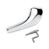 Interior Door Handle Replacement for VAUXHALL For OPEL For CORSA D (2006 2014) Chrome Fits Right Side OEM 13297814