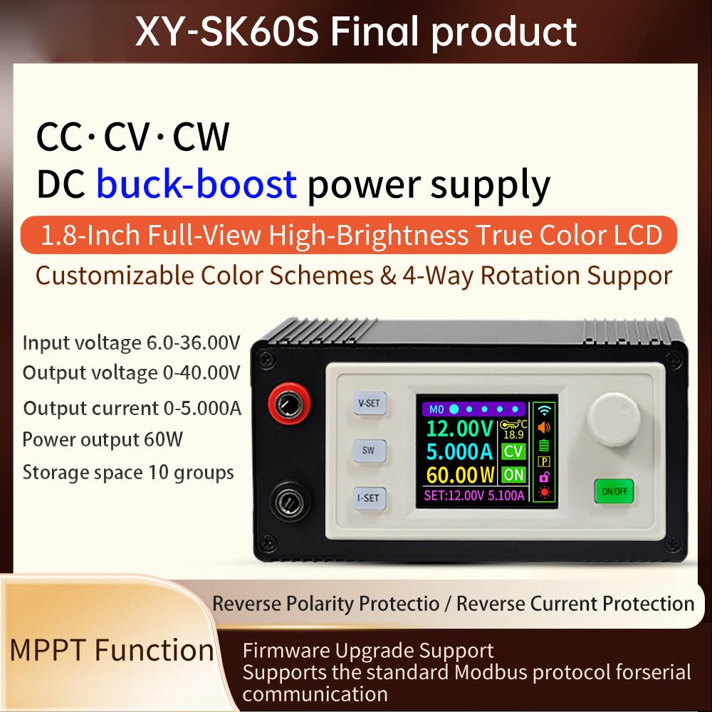 CNC DC Buck Boost Converter 6-36V Adjustable Regulated Laboratory Power Supply Constant Voltage Current Solar Charge Module