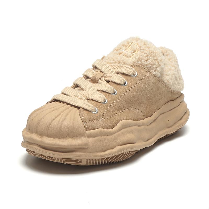 

Новая женская обувь 2025 осень повседневная античная расцветка шнуровка универсальная ракушечный носок немецкие тренировочные туфли 40