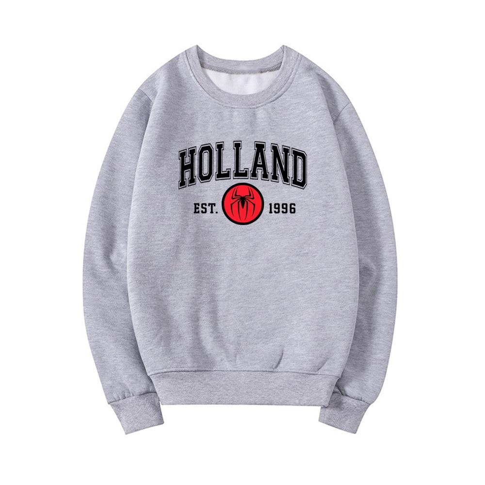 Holland Parker Est 1996 Sweatshirt Tom Holland Sweatshirt Unisex Crewneck Sweatshirts Langarm Pullover Frauen Grafik Hoodies
