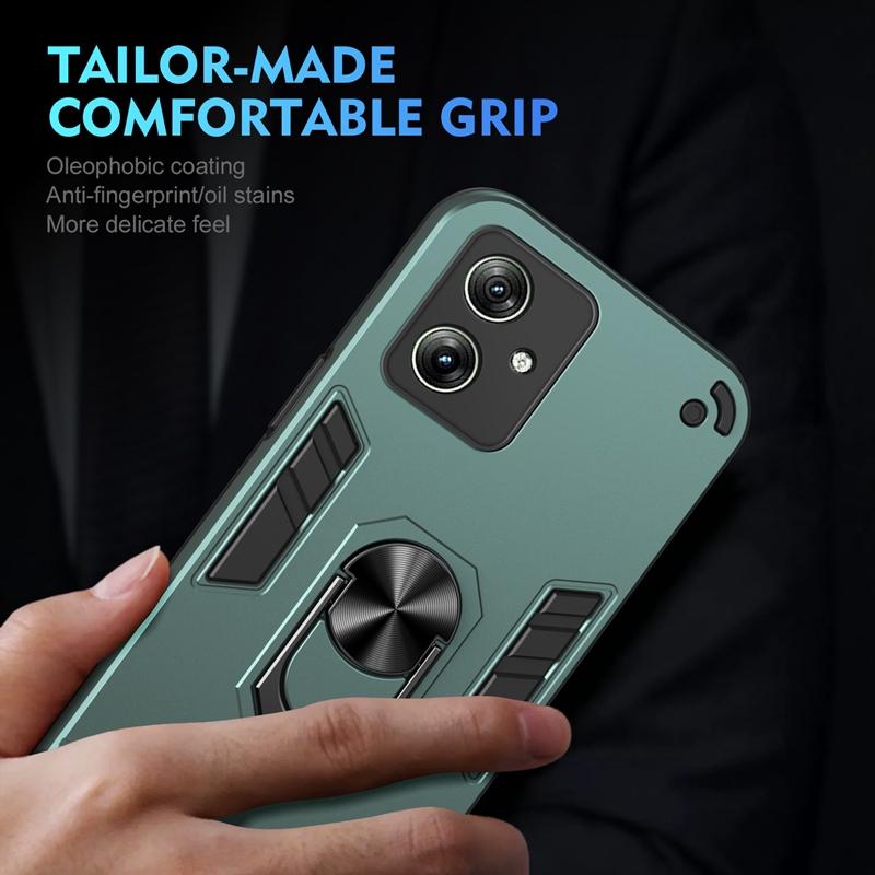 Shockproof Armor Case For Motorola Moto G04 G04S G14 G24 G34 G54 G64 G84 G13 G23 G53 G73 G22 G32 G42 G52 G62 G72 Ring Cover