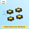 Magnetic Blackboard Stickers: Kids' Reward Magnets with Cartoon Stars, Flowers, and Smileys for Home & Classroom Whiteboards