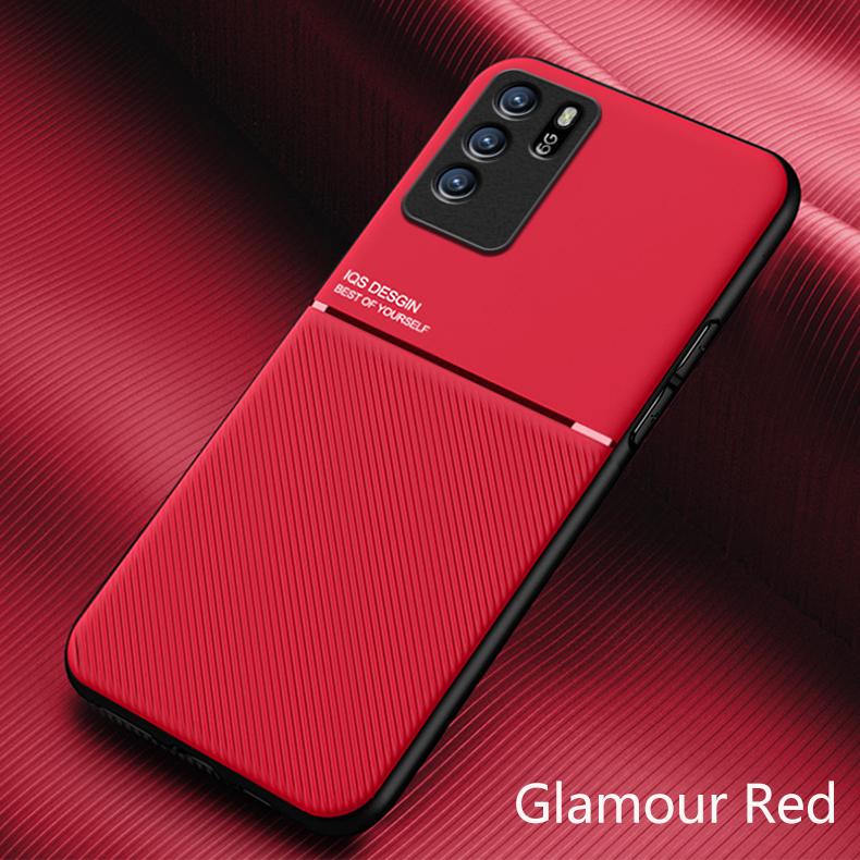 Slim Lightweight Leather Magnetic Shockproof Case for OPPO Reno 6Z 6 5Z 5F 5K 4 3 2Z 2 ACE Lite Pro Plus 5G 4G Phone Accessories