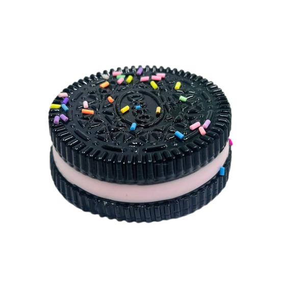 Biscuits Squeeze Toy Simulation Sandwich Biscuits Stress Relief Toy Ultra-Soft Fidget Toy for All Ages Stocking Stuffer Anxiety Management