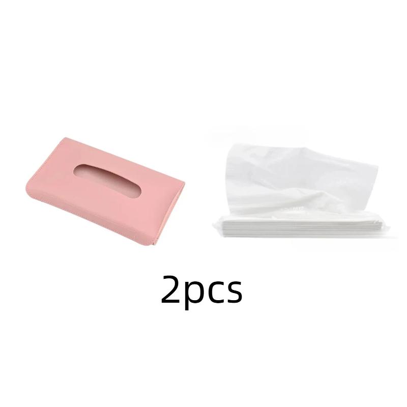 1 Pcs Car Tissue Box Towel Sets Car Sun Visor Tissue Box Holder Auto Interior Storage Decoration for BMW Car Accessories