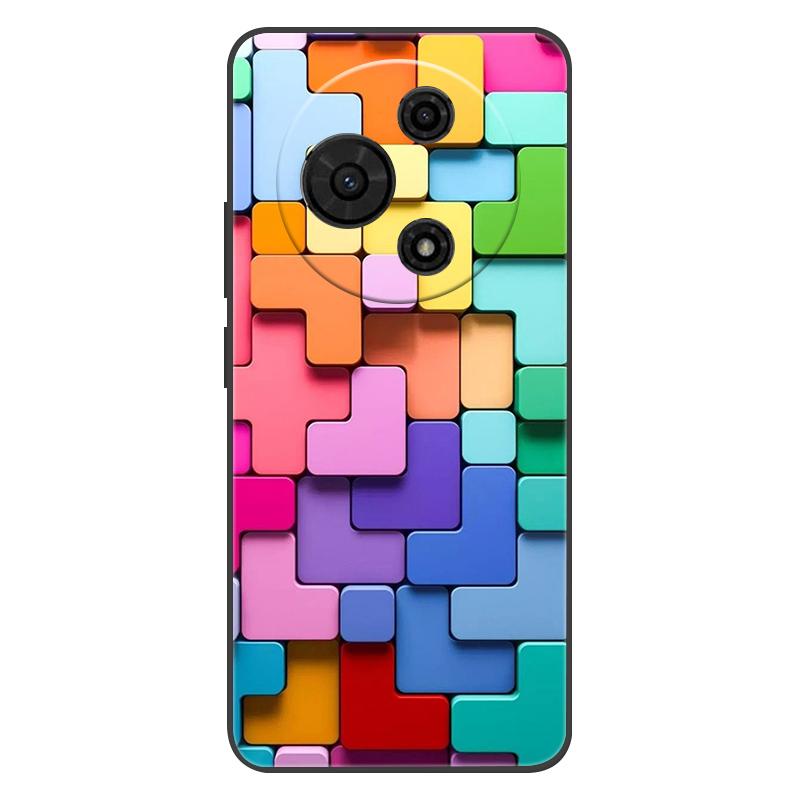 For TCL 605 Case T517D Coque Black Silicone Soft Phone Case For TCL 60 SE 4G T517H Back Cover Case For TCL 60SE 605 Funda Shell