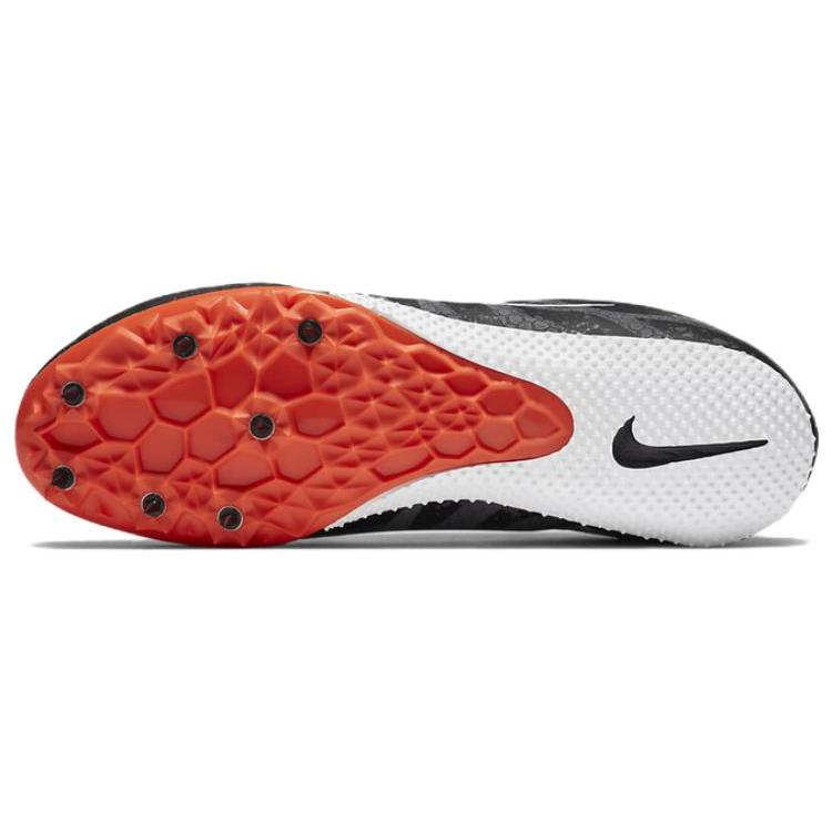 Nike Air Zoom Rival S 9 Spikes 'Paint Splatter Black Iron Grey' Women's