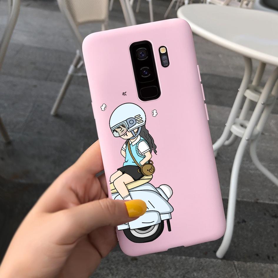 For Samsung Galaxy S9 Case G960F/DS Phone Cover Luxury Cartoon Soft Slim Funda For Samsung S9 Plus G965F S9+ Coque S9Plus Bumper