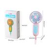 USB Mini Strong Wind Handheld Fan USB Rechargeable Mini Desktop Air Cooler