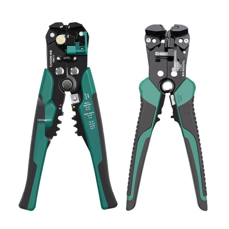 Tuosen Multifunctional Electrician's Wire Stripping and Crimping Pliers