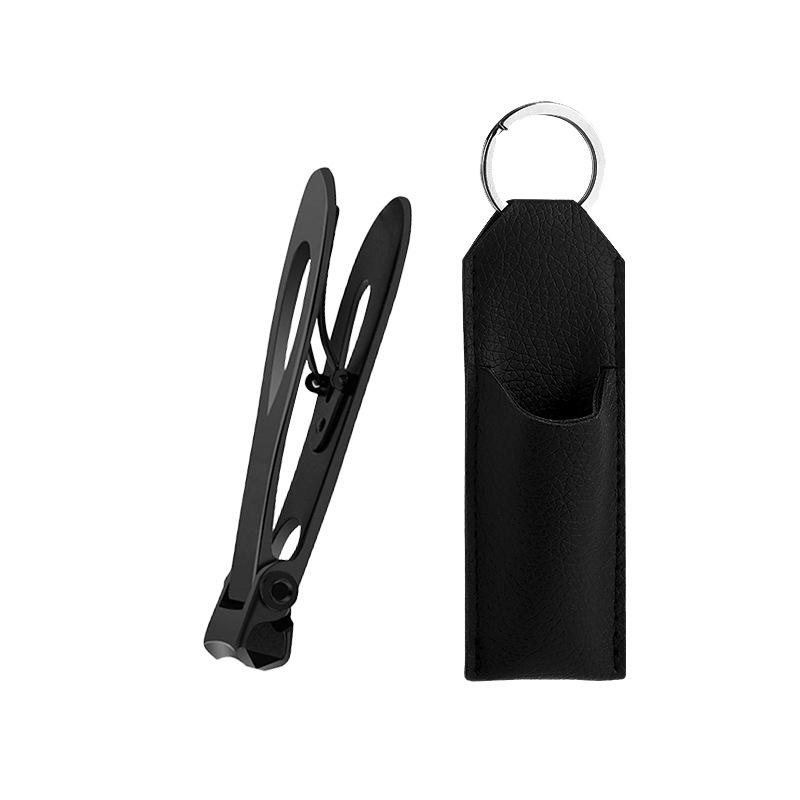 Stainless Steel Wide-Opening Anti-Splash Nail Clippers for Thick Toenails