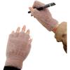 Plush Autumn and Winter Half-finger Flip-up Warm and Thickened Bag Cover for Fingerless Homework Students Writing Fashion Korean Style Gloves