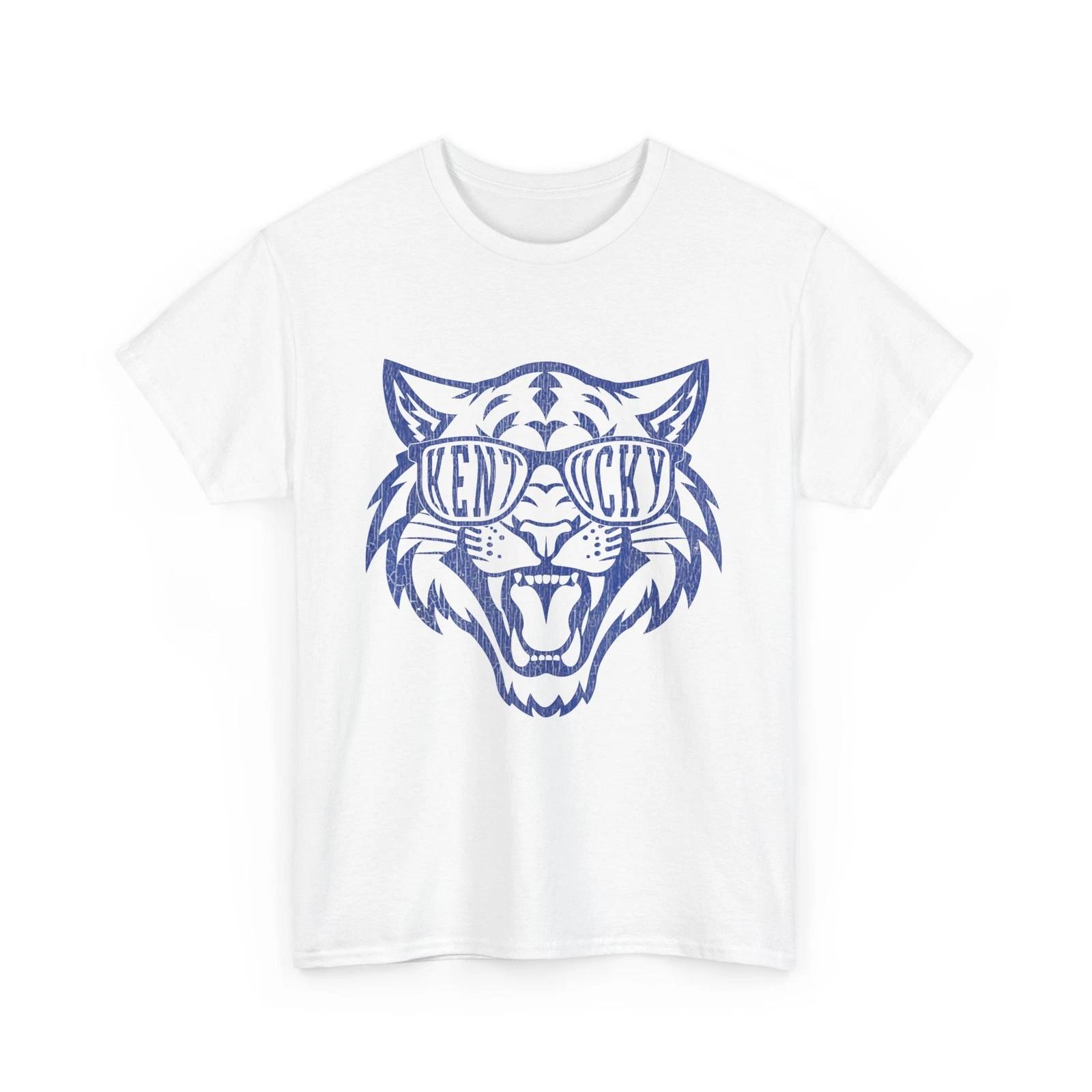 

Kentucky Cats Shirt, Cat Wearing Glasses Women Men T shirt S