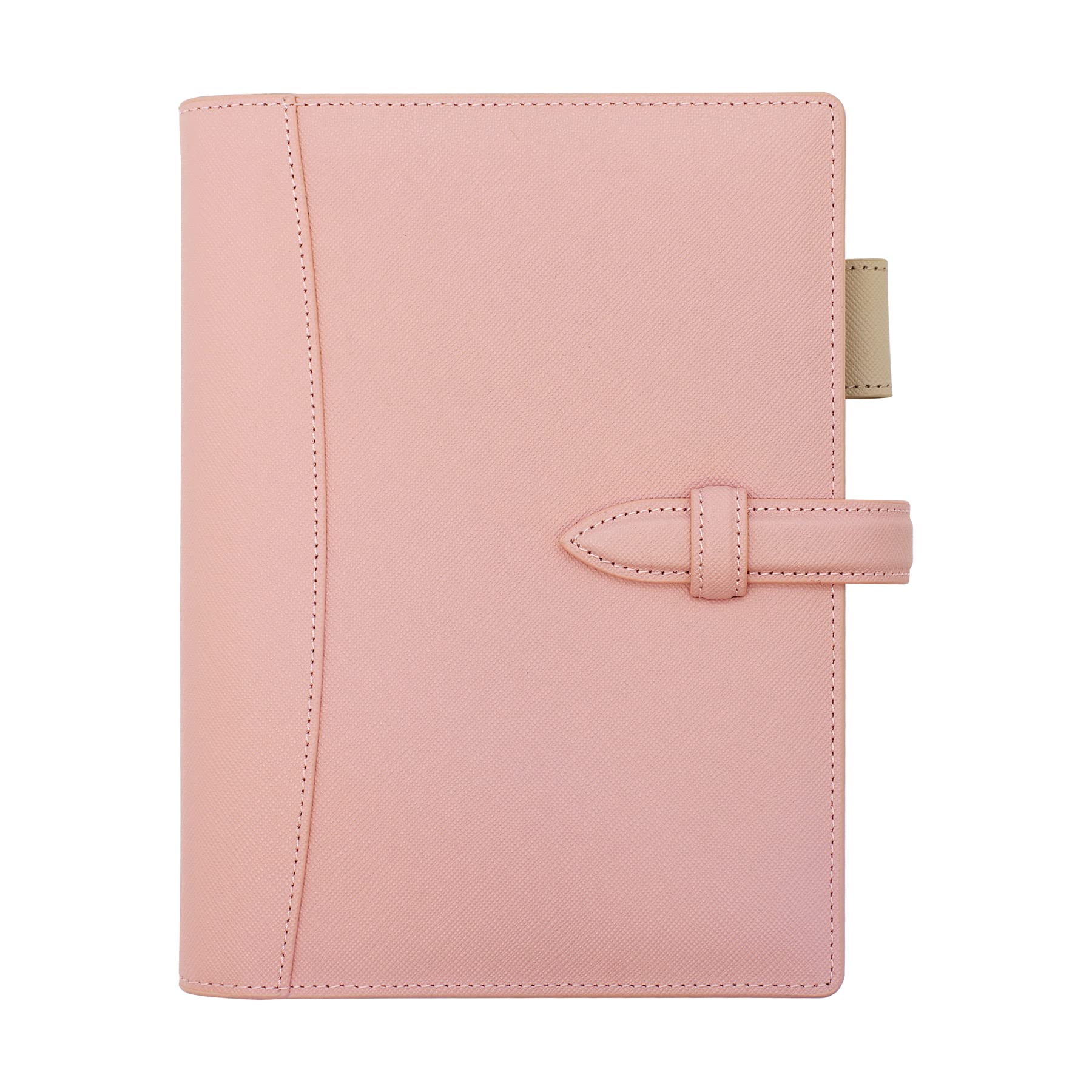 

Franklin Planner Bonded Leather Fiber Binder Compact 20mm Light Pink 65747