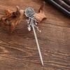 Viking Rose Hairpin: Trendy, Versatile Hair Accessory for Parties