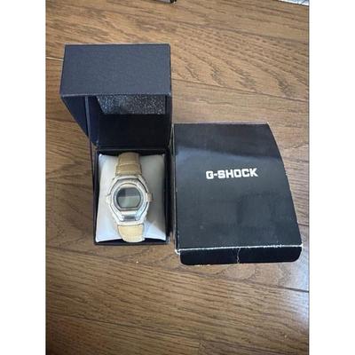 Used CASIO G-SHOCK Watch, Beige, with Original Box