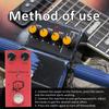 Electric Guitar Effect Pedal, Portable, Mini, Musical Instrument Accessories, for