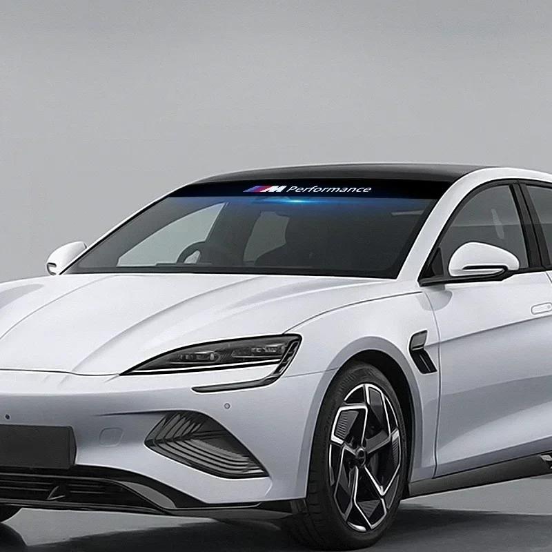 For BMW Car Windshield Sticker Front Window Decal Stickers Accessories For BMW X1 X3 X5 X7 E30 E34 E36 E53 E60 E61 E62 E70 E91 E