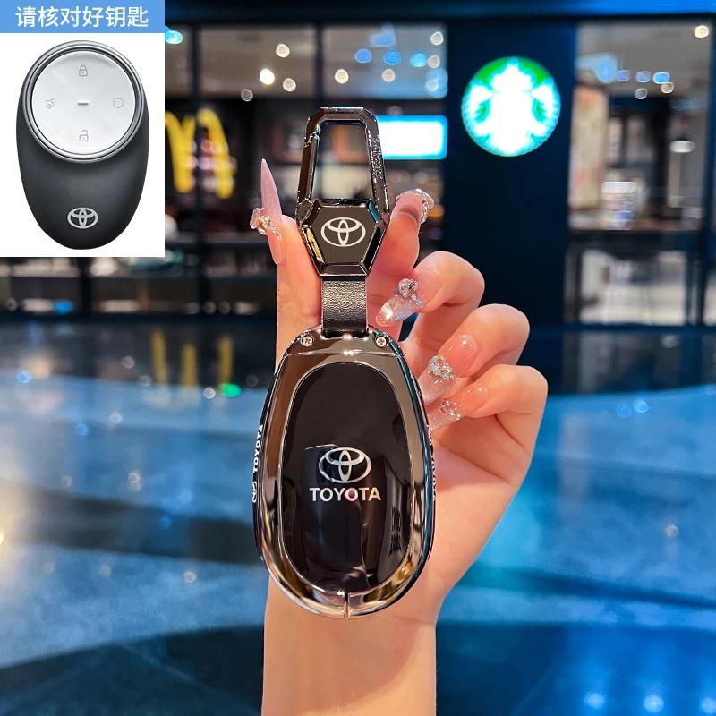 4 Buttons Car Key Case Cover Shell Fob for Toyota bZ3X Bózhì 3X Platinum 3X 2025 Air_Pro_max Car Interior Keychain Accessories