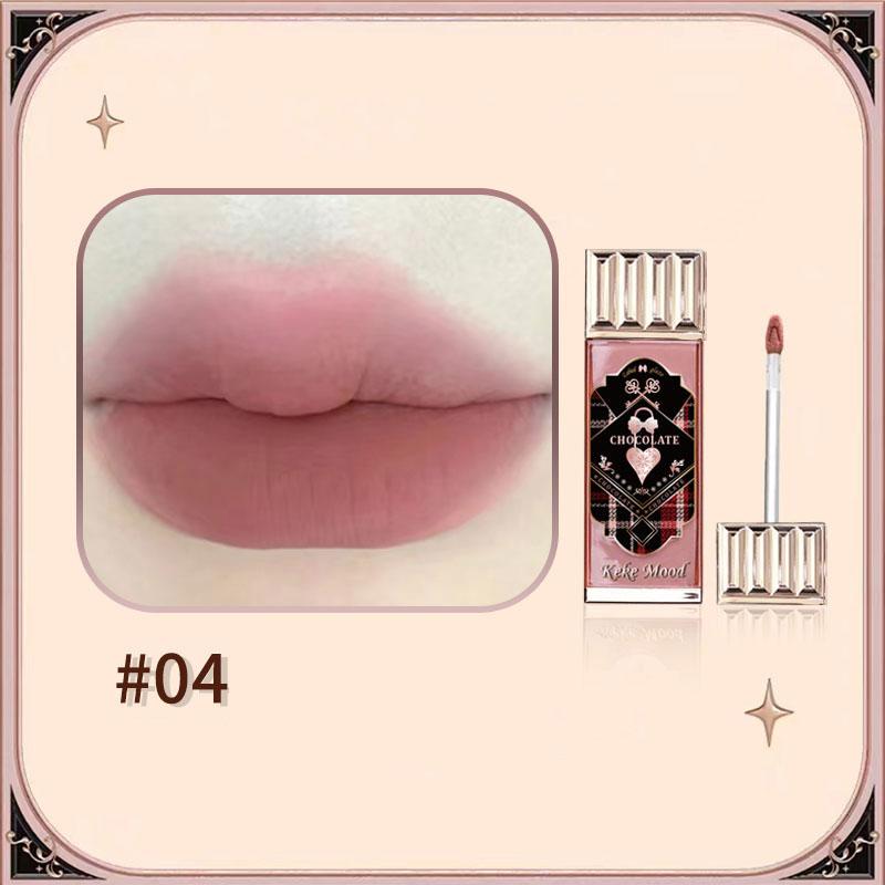 Flower Velvet Matte Lip Gloss Know Sexy Powder Mist Lip Mud Waterproof Lasting Liquid Blush Brown Lipstick Cosmetics Makeup